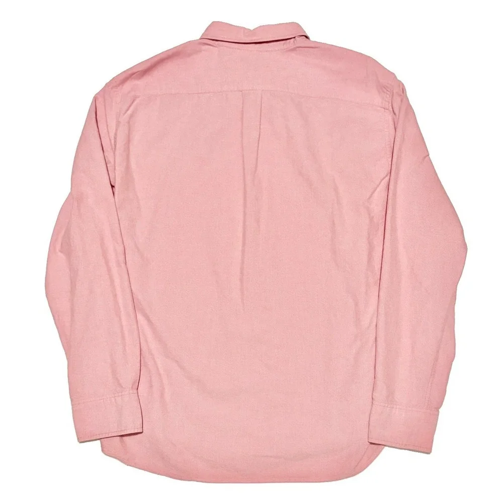 J.Crew Mens XL Slim Fit Oxford Shirt Button Down Pink Salmon Cotton B9292